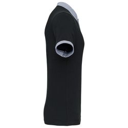 Polo da uomo in piquet bicolore