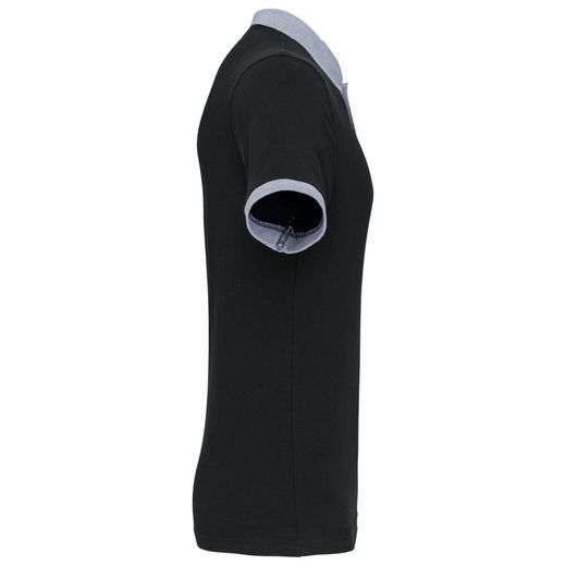 Polo da uomo in piquet bicolore