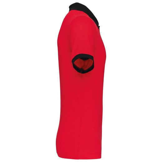 Polo da uomo in piquet bicolore