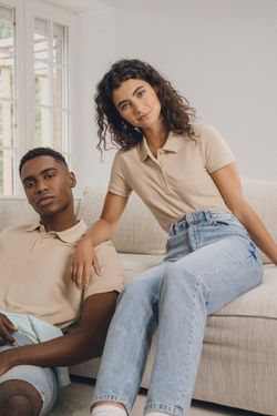 Polo piqué Bio180 uomo