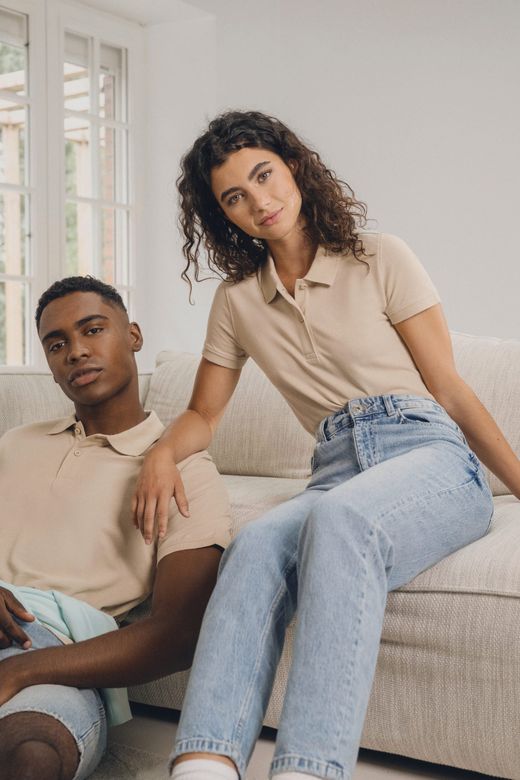 Polo piqué Bio180 uomo