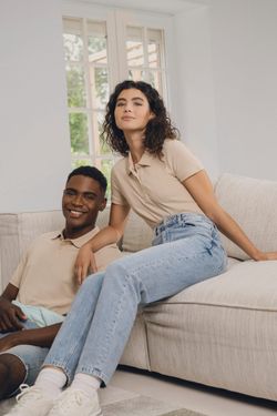 Polo piqué Bio180 uomo