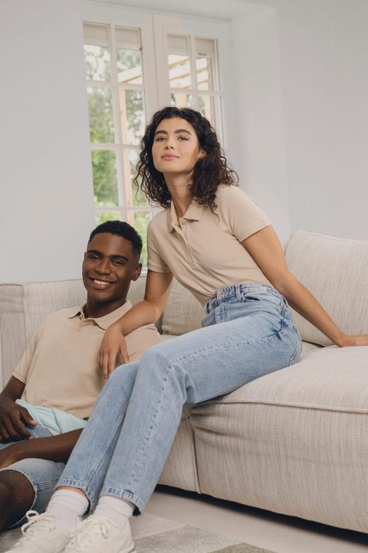 Polo piqué Bio180 uomo