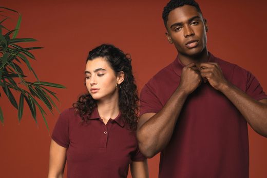 Polo piqué Bio180 uomo