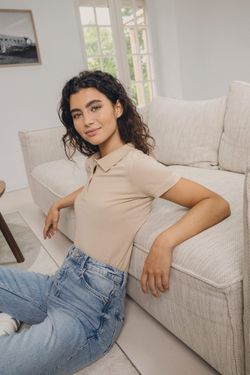 Piqué-Polohemd Bio180 für Damen