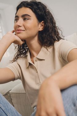 Piqué-Polohemd Bio180 für Damen