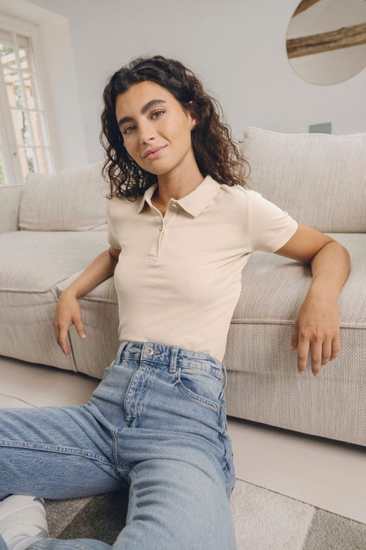 Piqué-Polohemd Bio180 für Damen