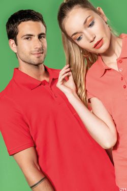 Polo da donna in piqué a manica corta