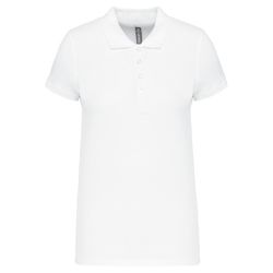 Polo da donna in piqué a manica corta