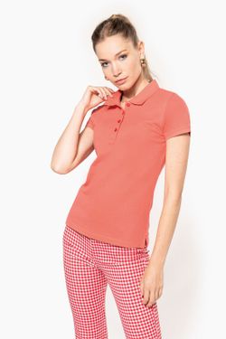Polo da donna in piqué a manica corta