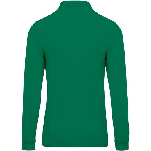 Langarm-Piqué-Polo für Herren
