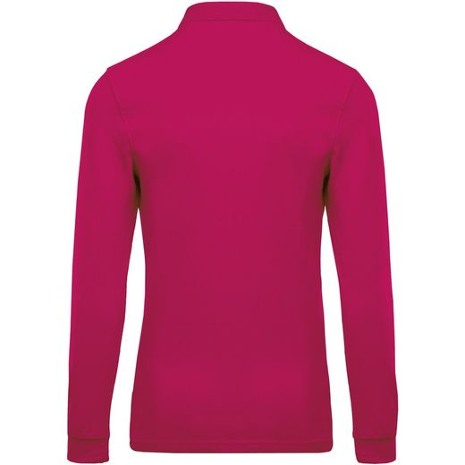 Langarm-Piqué-Polo für Herren