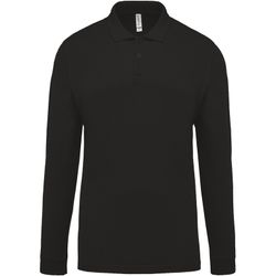 Langarm-Piqué-Polo für Herren
