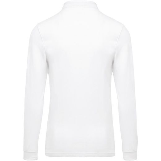 Langarm-Piqué-Polo für Herren