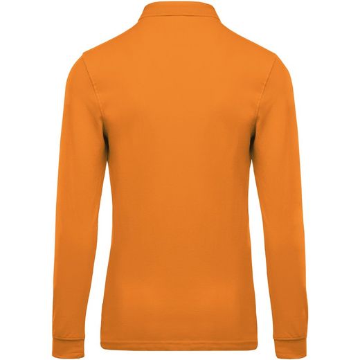Langarm-Piqué-Polo für Herren
