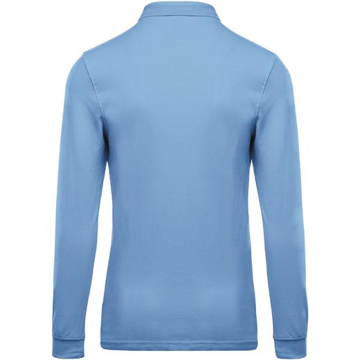 Langarm-Piqué-Polo für Herren