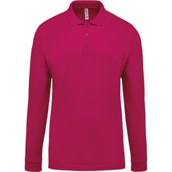 Langarm-Piqué-Polo für Herren