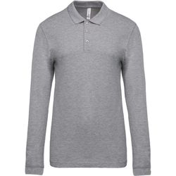 Langarm-Piqué-Polo für Herren