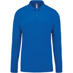 Langarm-Piqué-Polo für Herren