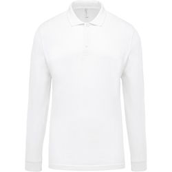 Langarm-Piqué-Polo für Herren