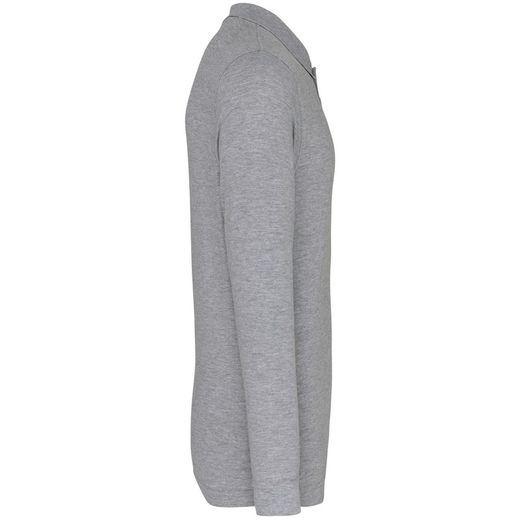 Langarm-Piqué-Polo für Herren