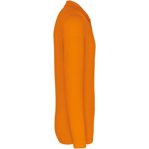 Langarm-Piqué-Polo für Herren