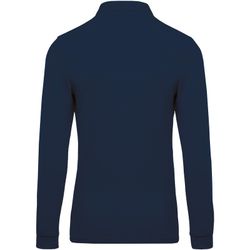 Langarm-Piqué-Polo für Herren