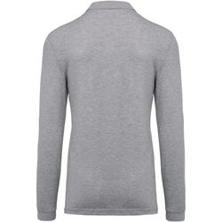 Langarm-Piqué-Polo für Herren