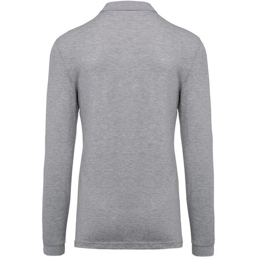 Langarm-Piqué-Polo für Herren