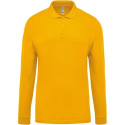 Langarm-Piqué-Polo für Herren