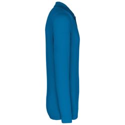 Langarm-Piqué-Polo für Herren
