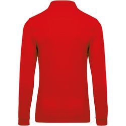 Langarm-Piqué-Polo für Herren