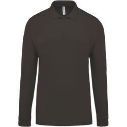 Langarm-Piqué-Polo für Herren