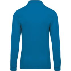 Langarm-Piqué-Polo für Herren