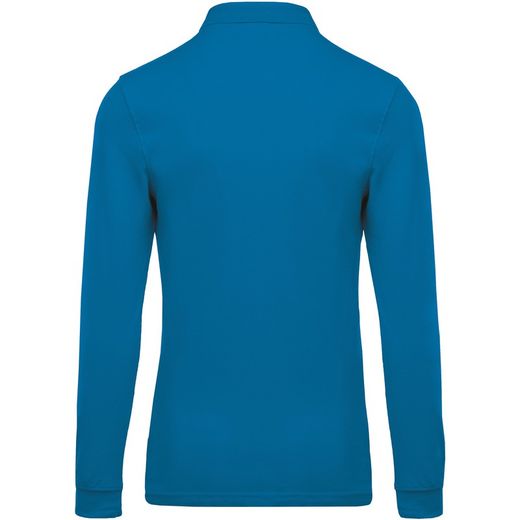 Langarm-Piqué-Polo für Herren