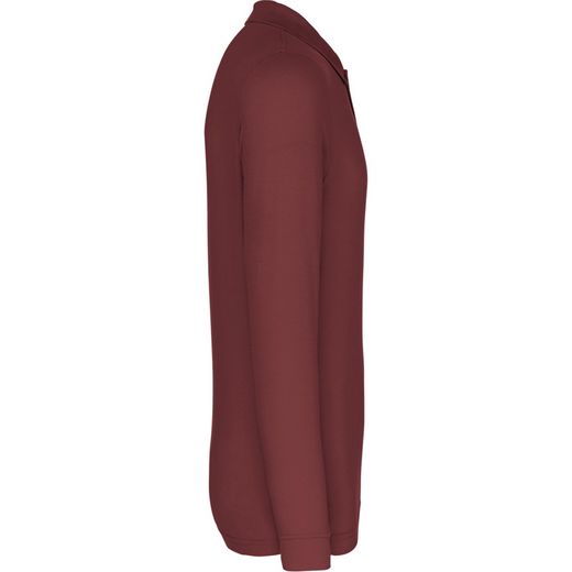 Langarm-Piqué-Polo für Herren