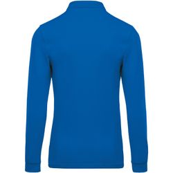 Langarm-Piqué-Polo für Herren