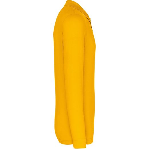 Langarm-Piqué-Polo für Herren