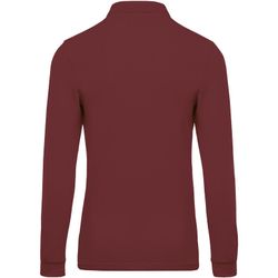 Langarm-Piqué-Polo für Herren