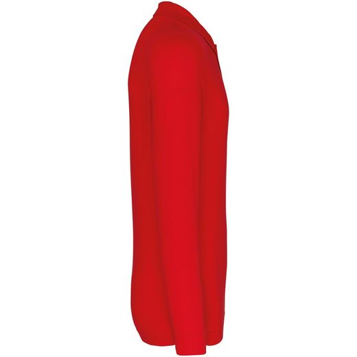 Langarm-Piqué-Polo für Herren