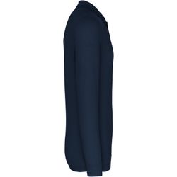 Langarm-Piqué-Polo für Herren
