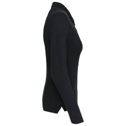 Langarm-Piqué-Polo für Damen