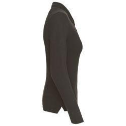 Langarm-Piqué-Polo für Damen