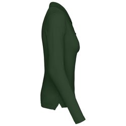 Langarm-Piqué-Polo für Damen