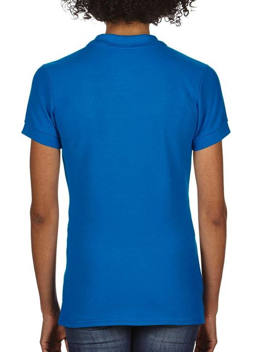 Women's double pique polo