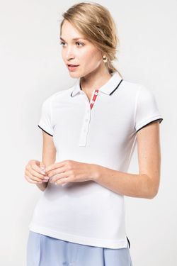 POLO PIQUE MANGA CORTA MUJER