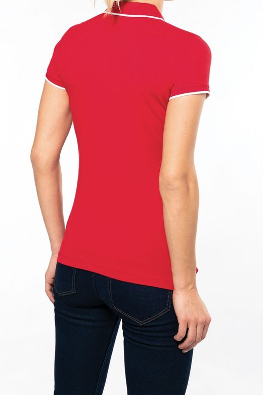POLO PIQUE MANGA CORTA MUJER