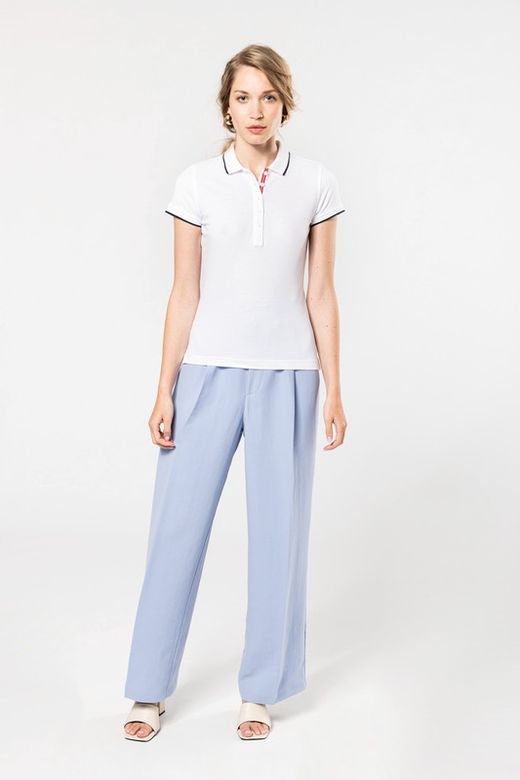 POLO PIQUE MANGA CORTA MUJER