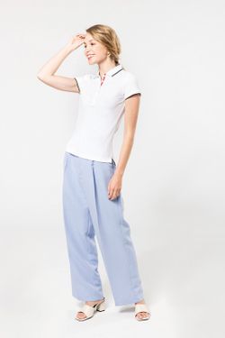 POLO PIQUE MANGA CORTA MUJER
