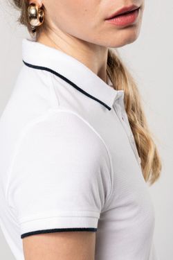 POLO PIQUE MANGA CORTA MUJER